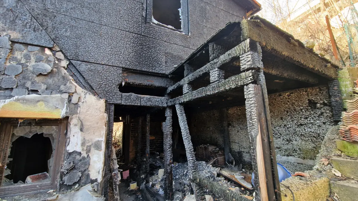 In Talheim steht immer noch eine Ruine, die täglich an das Leben eines Hausbesitzers erinnert, das innerhalb von drei Stunden vernichtet wurde.