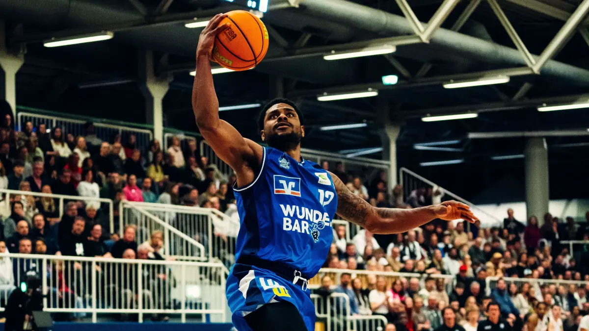 Zehn Punkte hat Xavier Johnson zum Auswärtssieg bei Schlusslicht Münster beigetragen.