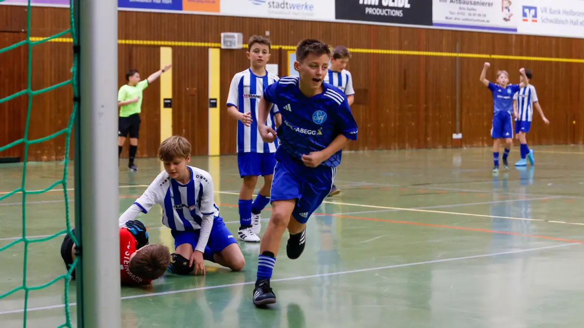 Fußball HT-Cup 2026 3. Wochenende Finale D1-Junioren Sportfreunde Schwäbisch Hall - SC Steinbach 5:0