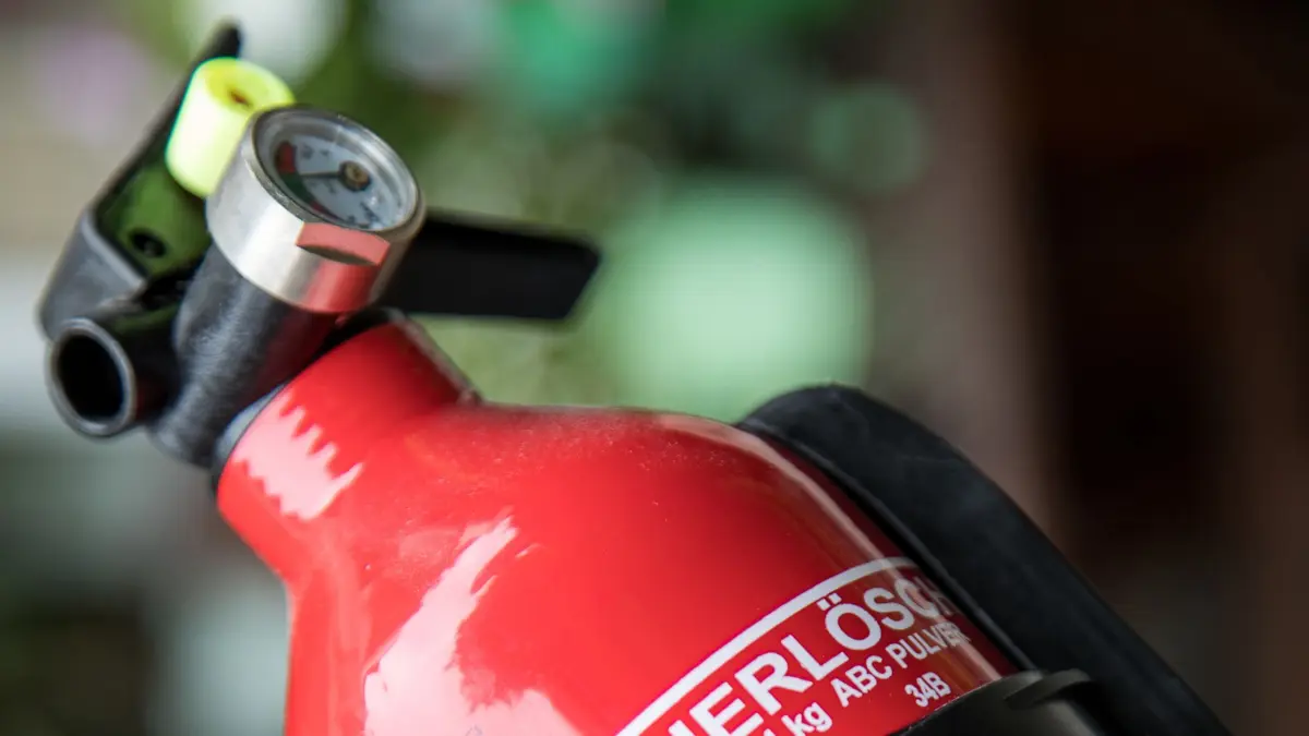 ARCHIV - Zum Themendienst-Bericht vom 4. Juni 2019: Auto-Feuerlöscher können Brände im besten Fall im Keim ersticken. Foto: Christin Klose/dpa-tmn - Honorarfrei nur für Bezieher des dpa-Themendienstes +++ dpa-Themendienst +++