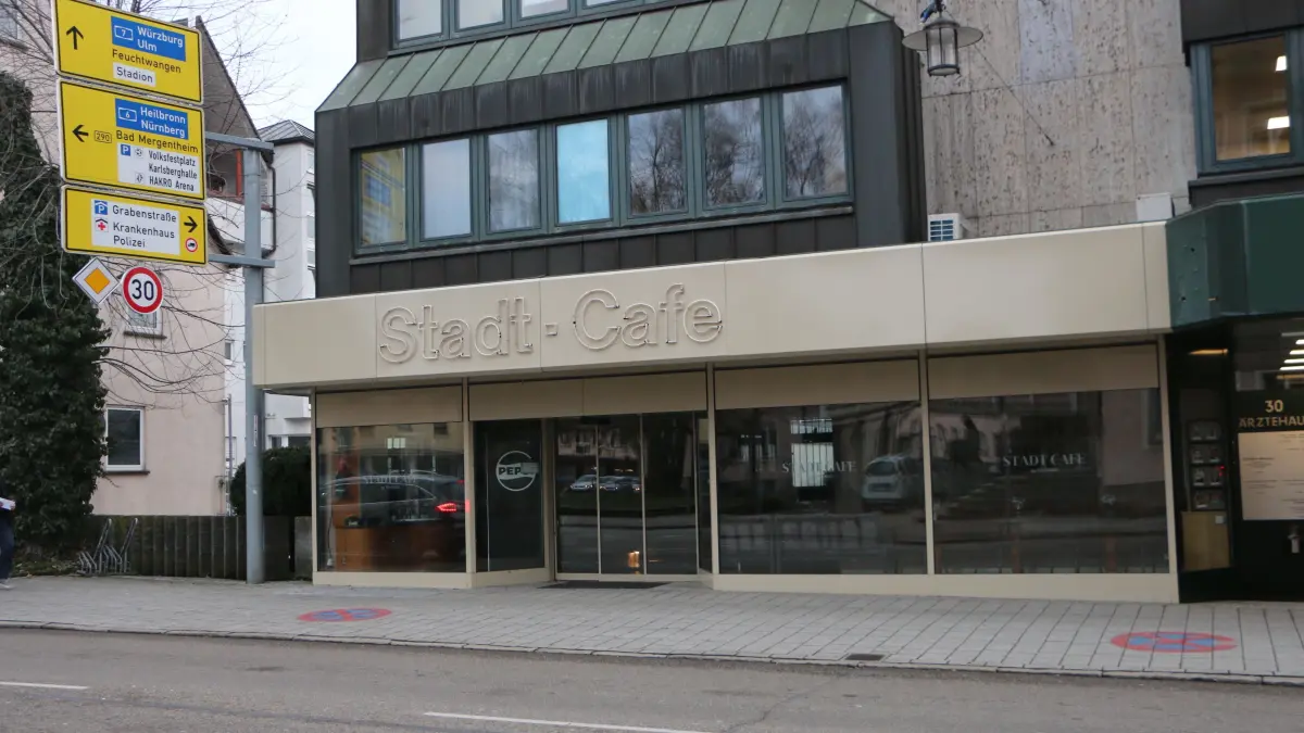 Das Stadtcafe in Crailsheim öffnet demnächst wieder seine Türen.