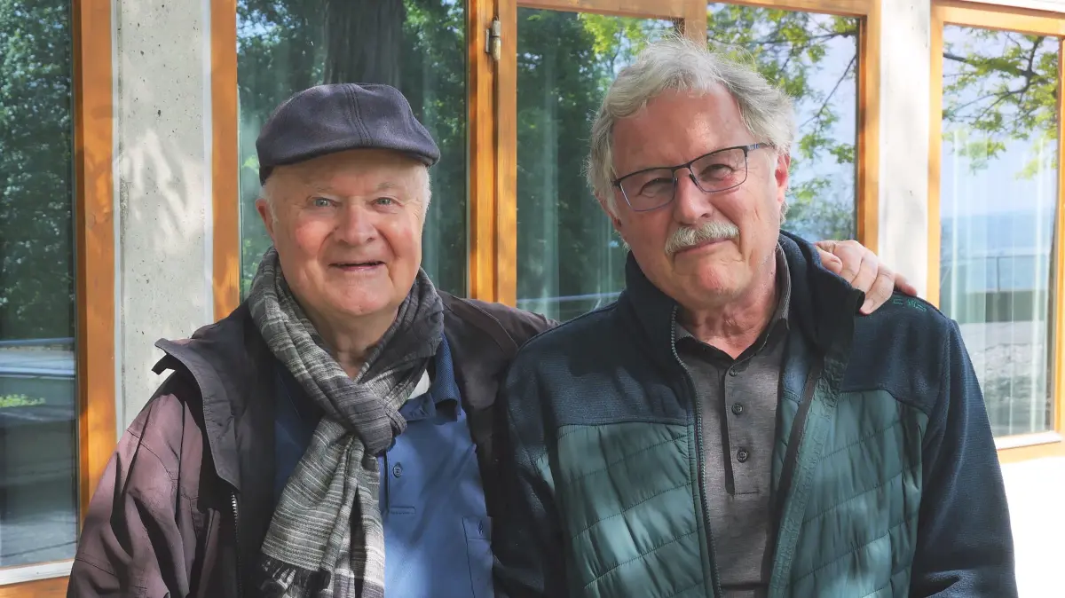 Die Filmemacher Schubert und Merkle