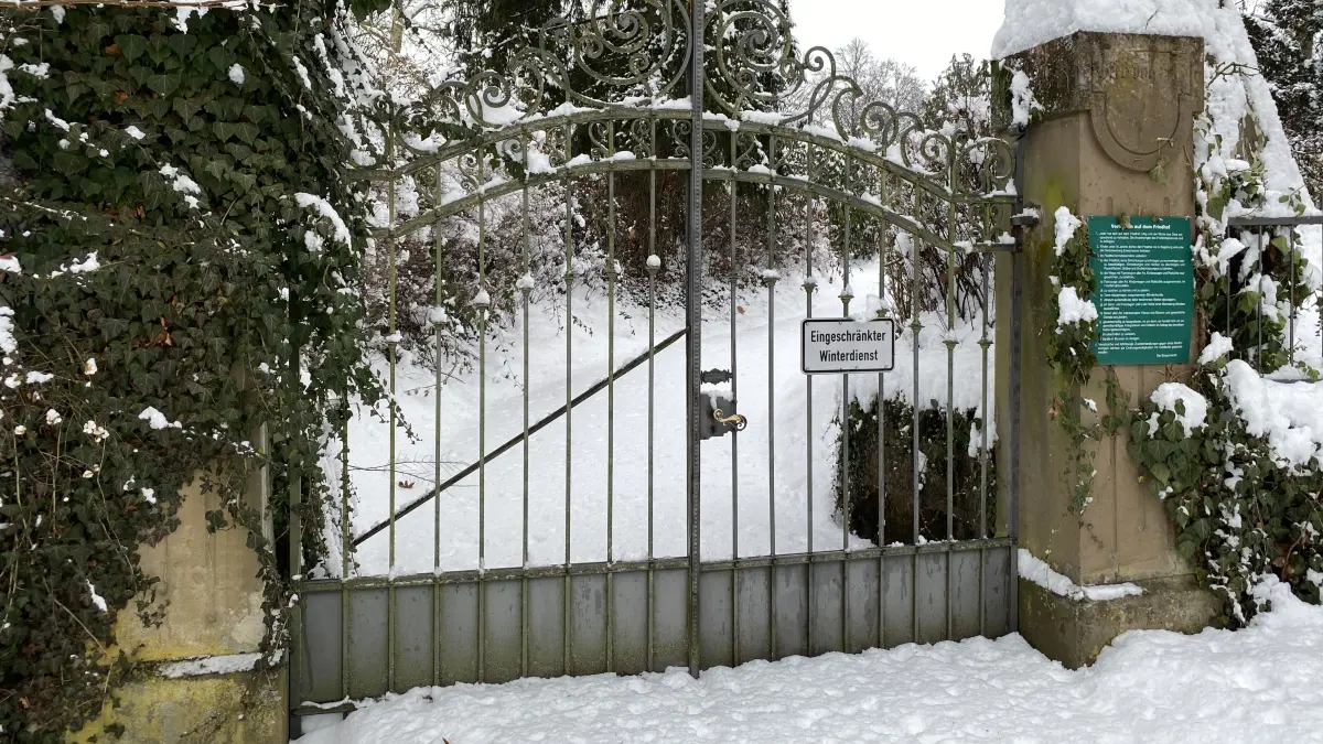 Schneechaos in Gaildorf