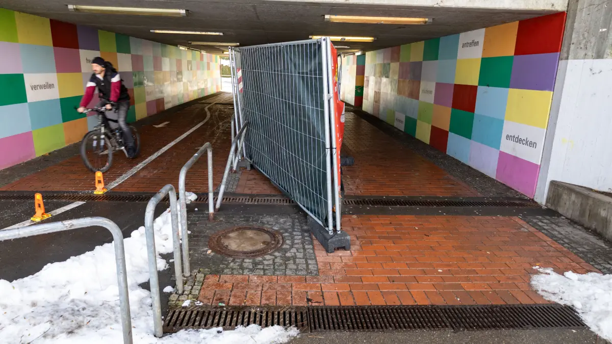 Eislingen Schlosspassage Unterführung