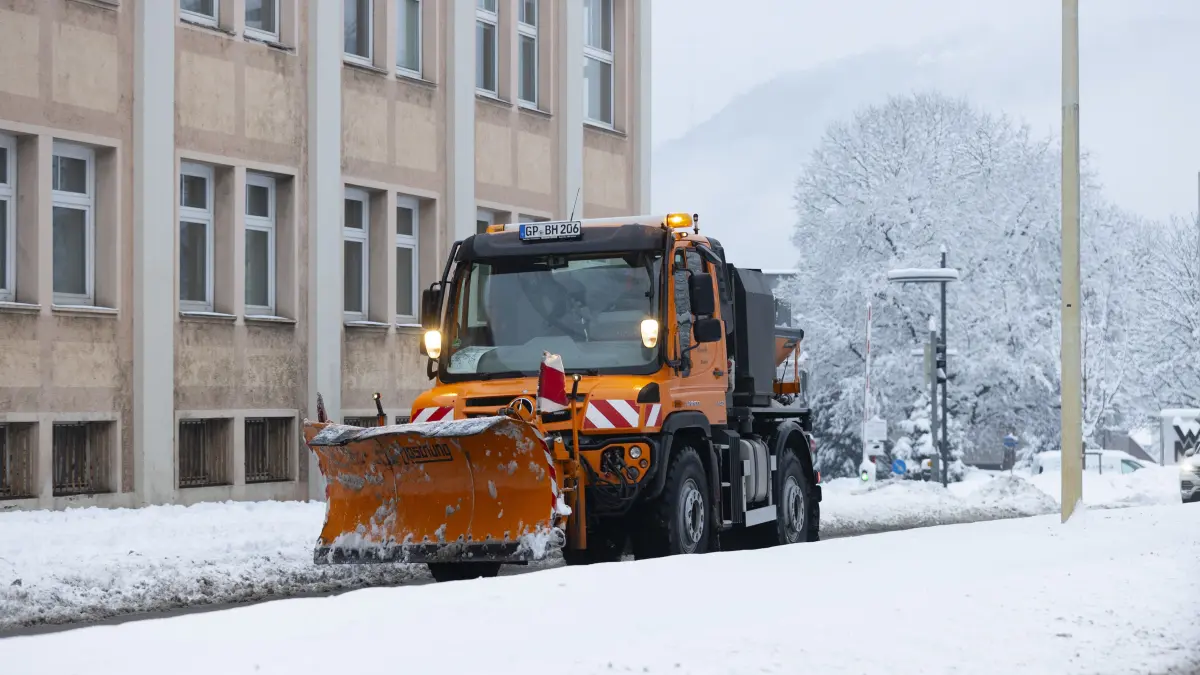 Schnee in Geislingen