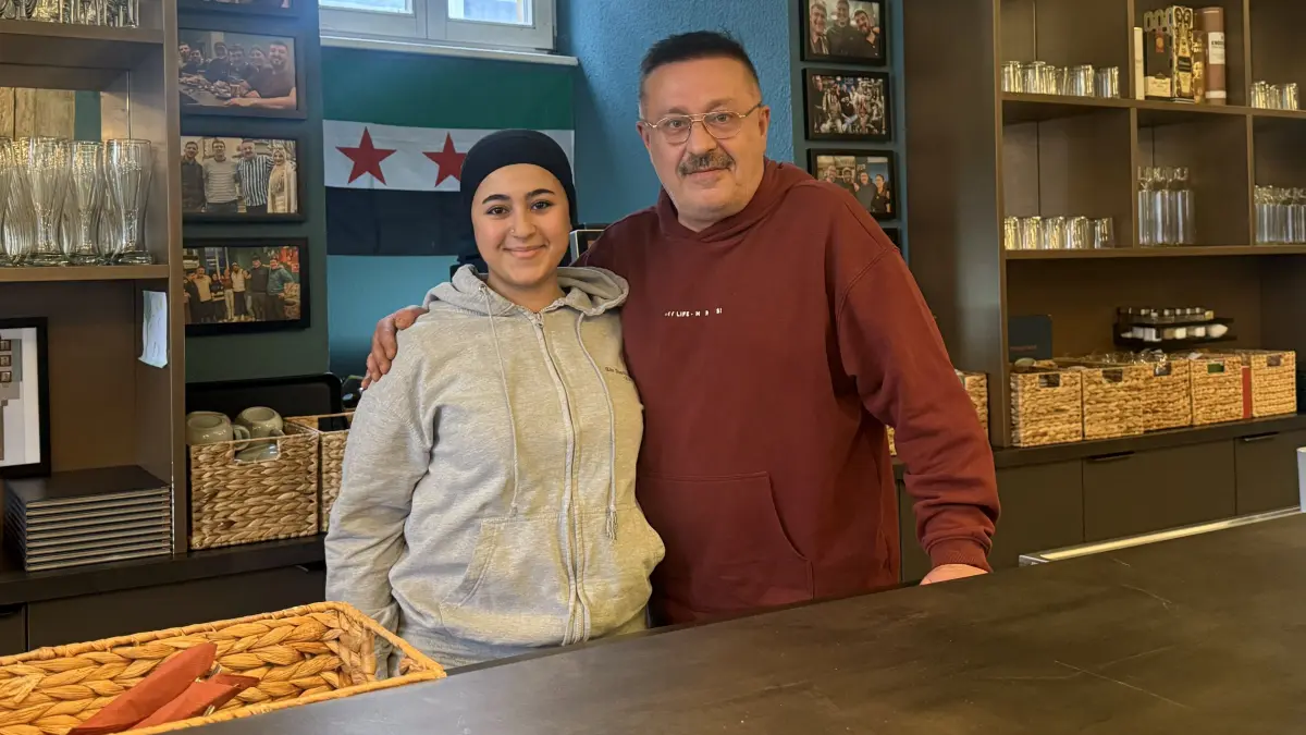 Lee Khalaf (links) und Abdul Khalaf (rechts) freuen sich auf das neue Kapitel.
