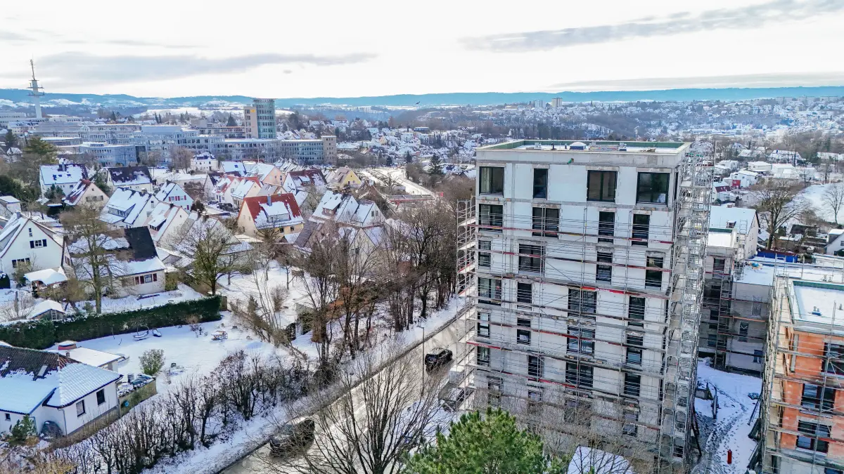 Bauprojekt im Lehen Schwäbisch Hall - Stauch Baugruppe - Gräterweg