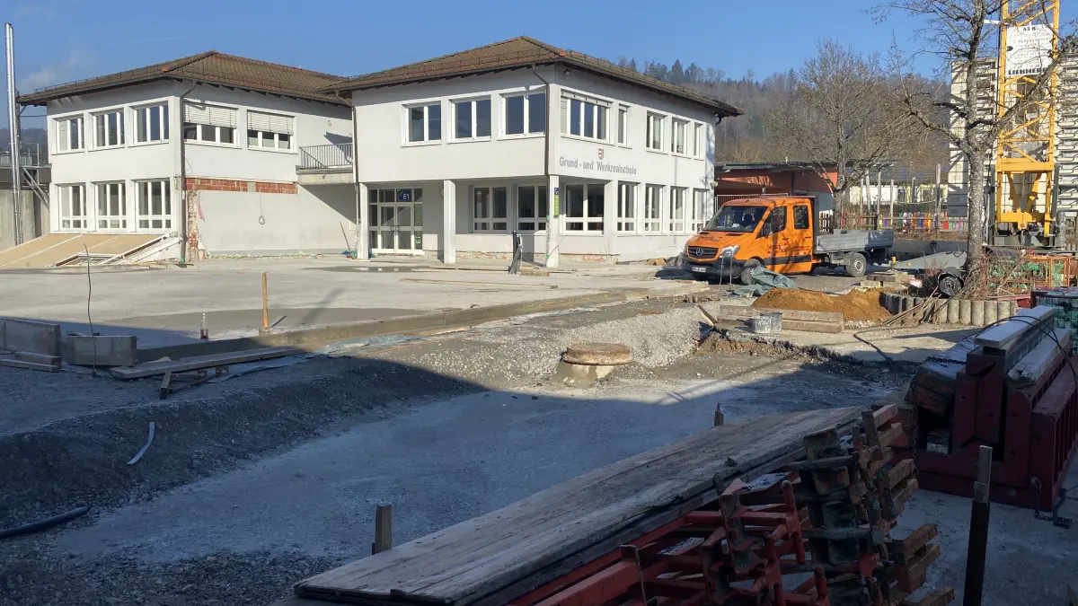 Baustelle GWRS Oberrot