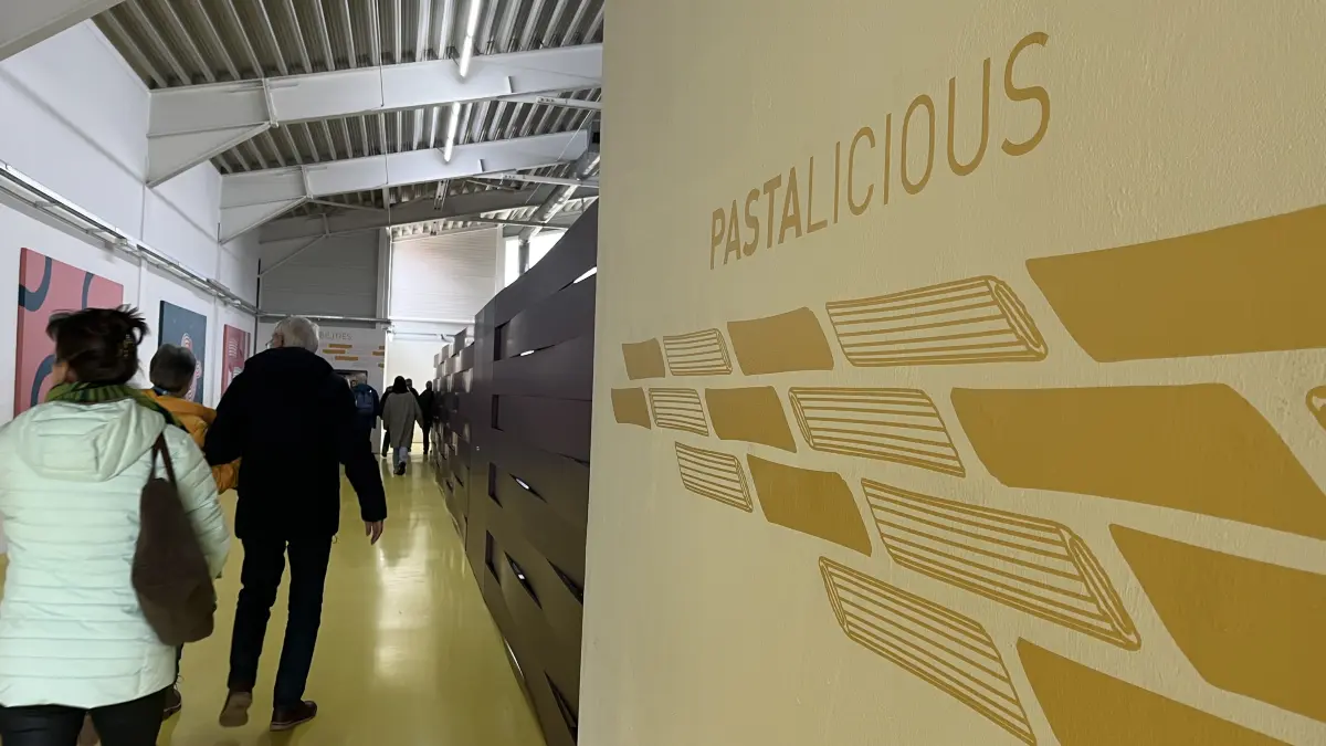 Mehrwerttour der Südwest Presse Neckar Alb beim Nudelhersteller Alb-Gold in Trochtelfingen