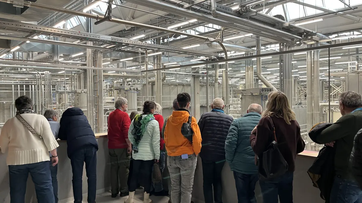 Mehrwerttour der Südwest Presse Neckar Alb beim Nudelhersteller Alb-Gold in Trochtelfingen