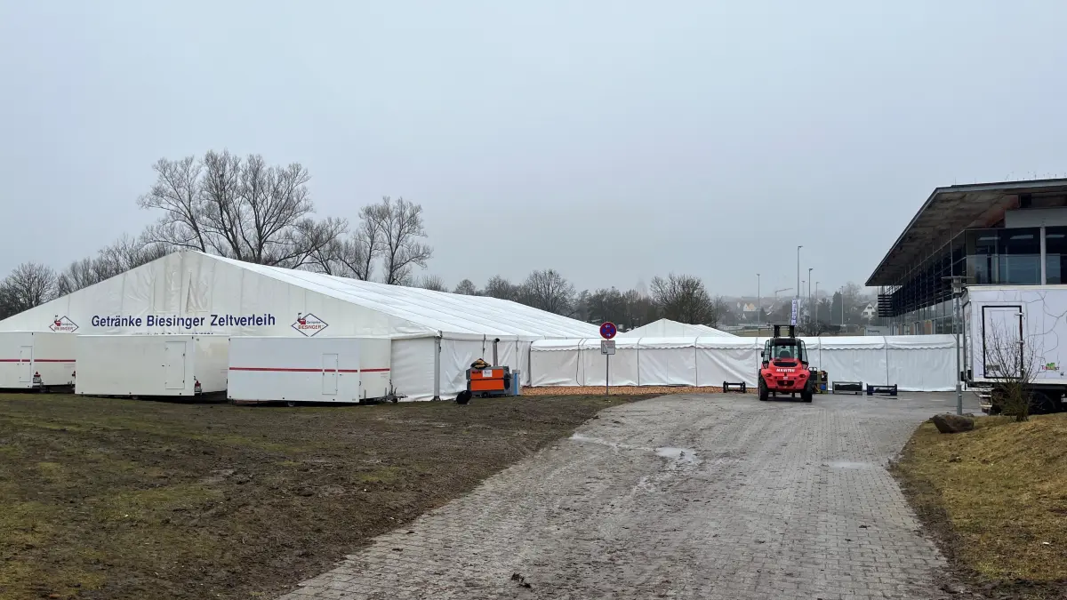 Festzelt Empfingen Ringtreffen Tälesee-Halle Zelt