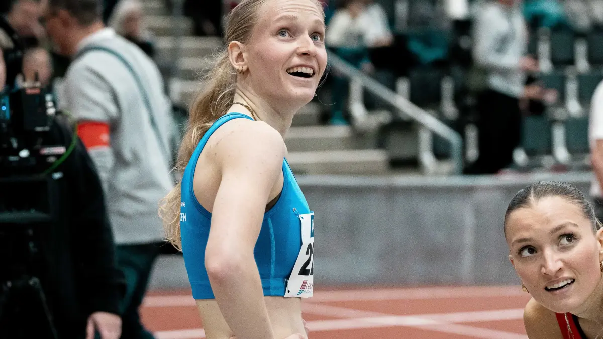 GER, Leichtathletik, Athletics, BW Hallen Finals , 31.01.2026: Luisa Herrfurth (LAV Stadtwerke Tuebingen, 400m Frauen, 2213), GER, Leichtathletik, Athletics, BW Hallen Finals , 31.01.2026,
Foto: Eibner-Pressefoto/Stefan Mayer