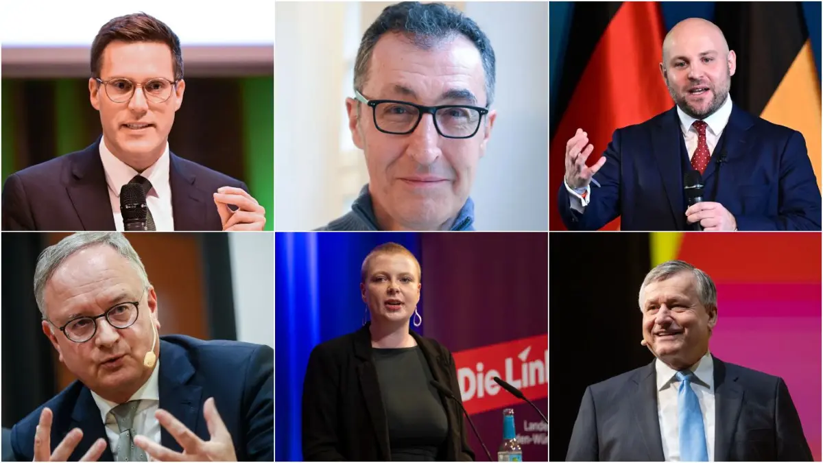 Spitzenkandidaten zur Landtagswahl in Baden-Württemberg 2026