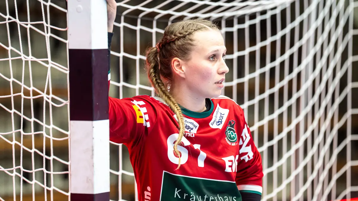 Frisch Auf Goeppingen vs. Buxtehuder SV, Handball, 1. Bundesliga, Spielzeit 2025/2026, 31.01.2026: Celina Meissner (Frisch Auf Frauen, #61) ist frustriert nach dem Unentschieden, Frisch Auf Goeppingen vs. Buxtehuder SV, Handball, 1. Bundesliga, Spielzeit 2025/2026, 31.01.2026
Foto: Eibner-Pressefoto/Michael Schmidt