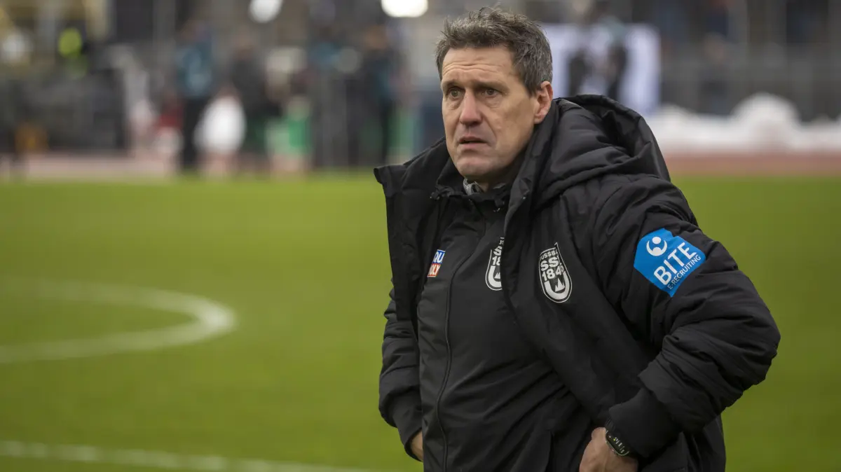 Fußball, SSV Ulm: So war das Heimspiel gegen den MSV Duisburg, Co-Trainer Oliver Unsöld