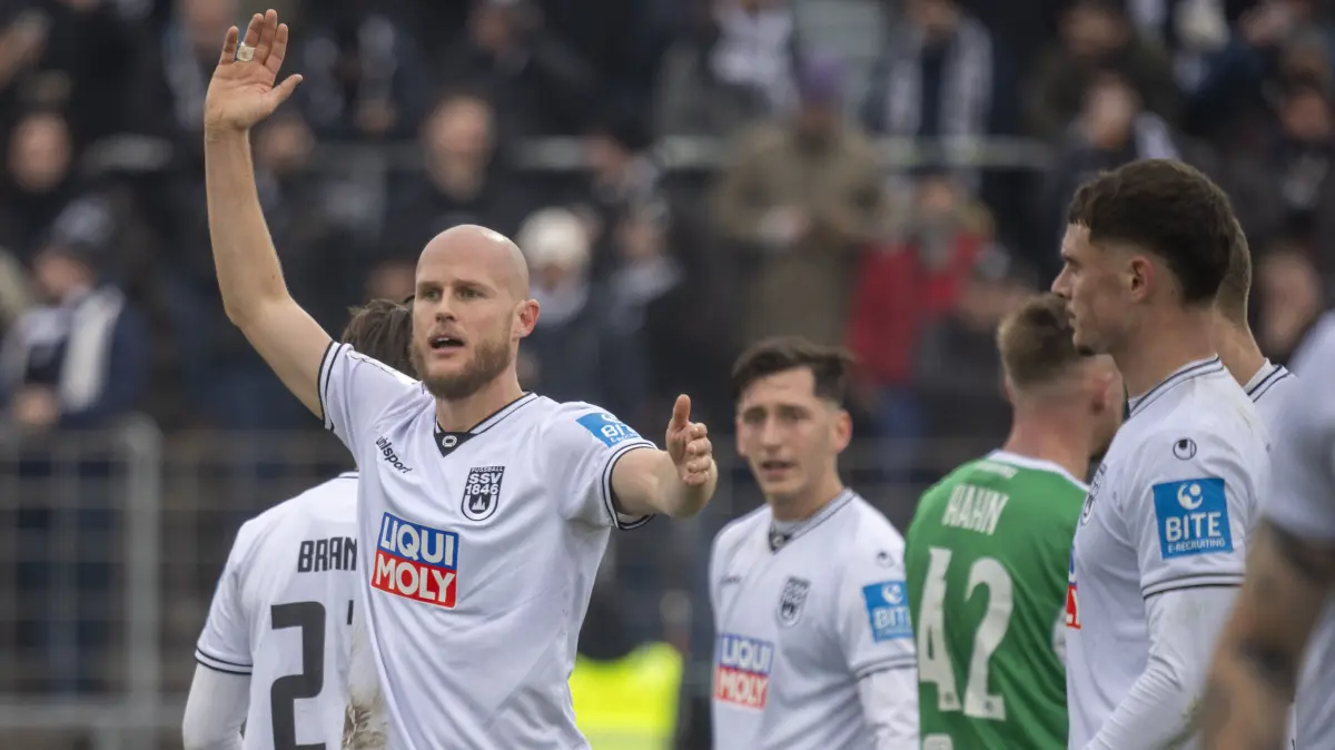 Fußball, SSV Ulm: So war das Heimspiel gegen den MSV Duisburg21 Marcel Seegert