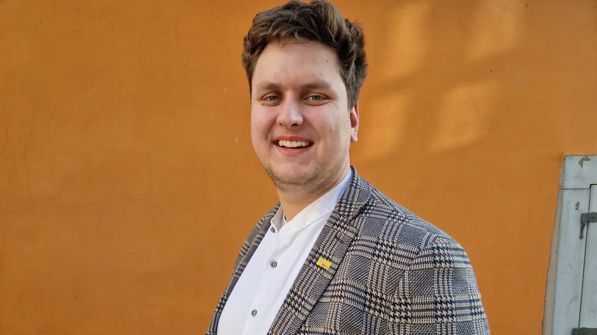Vor der Landtagswahl: Finn Pfaller macht sich keine Sorgen, dass die Liberalen scheitern. „Die FDP kommt rein“, sagt der 23-Jährige, der im Wahlkreis Hohenlohe antritt.