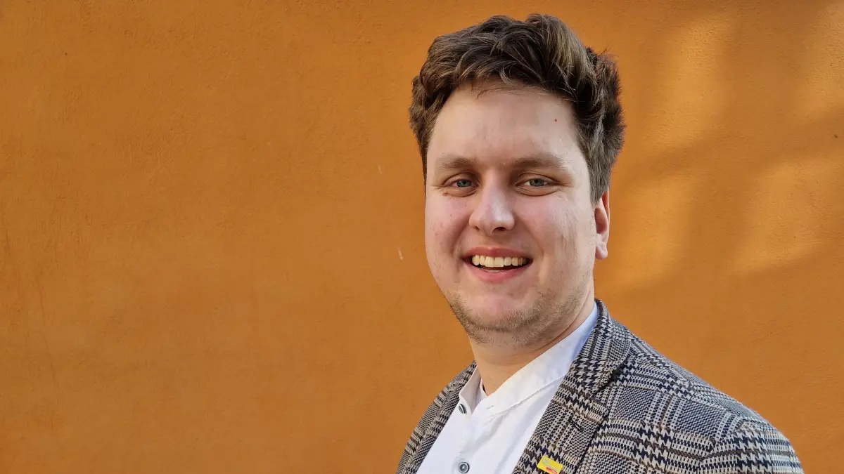 Vor der Landtagswahl: Finn Pfaller macht sich keine Sorgen, dass die Liberalen scheitern. „Die FDP kommt rein“, sagt der 23-Jährige, der im Wahlkreis Hohenlohe antritt.