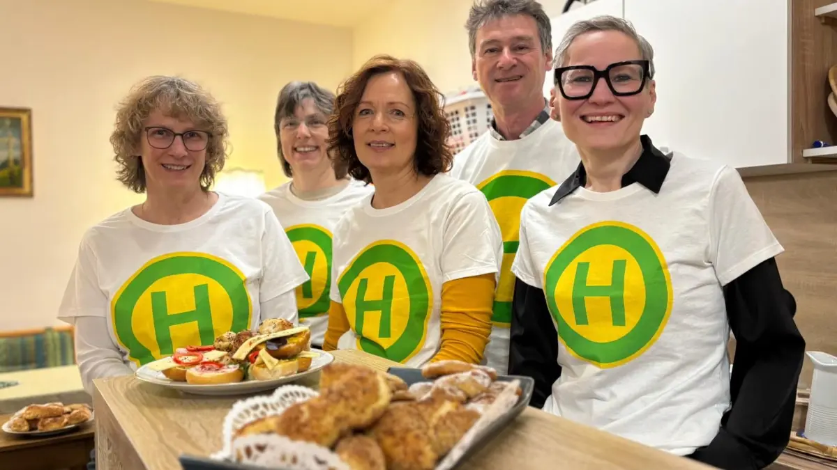 Das Gründungs-Team der Haltestelle, von links: Sonja Hecht, Esther Häfele, Beate Schneider, Michael Dahmen und Gül Rutz.