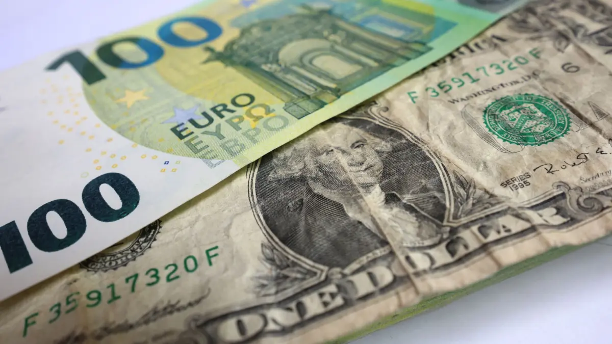 Dollar und Euro