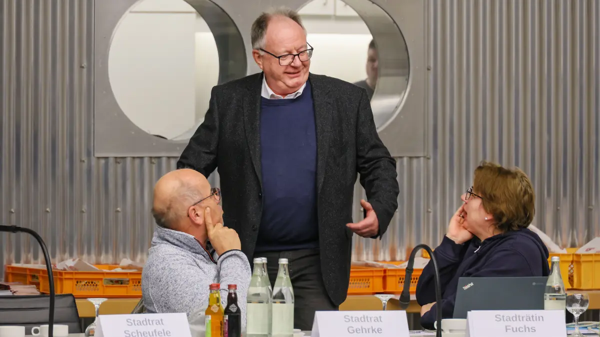 Sitzung des Verwaltungs- und Finanzausschuss Gemeinderat Stadt Schwäbisch Hall, Jürgen Gehrke, Thomas Weber, Tanja Fuchs