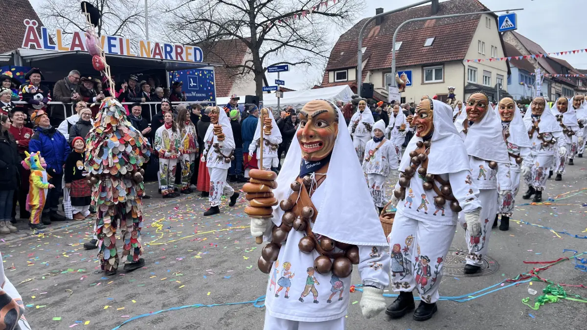 Ringtreffen Umzug Fasnet Empfingen