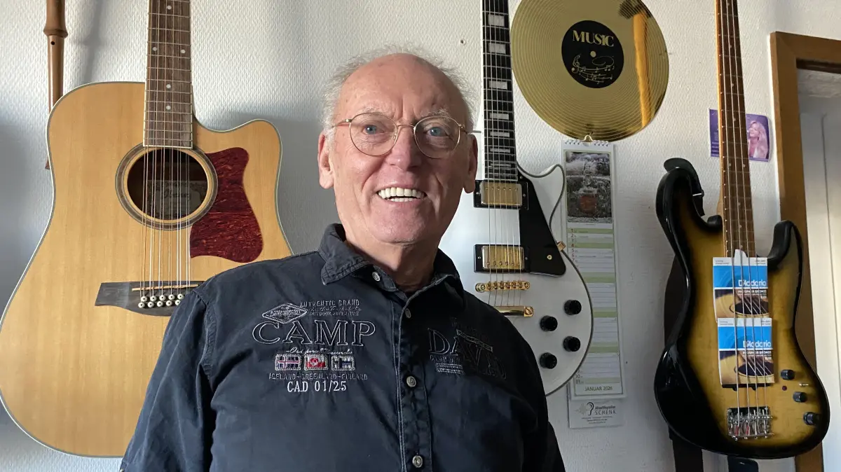 Josef Singer steht seit 60 Jahren auf der Bühne und musiziert