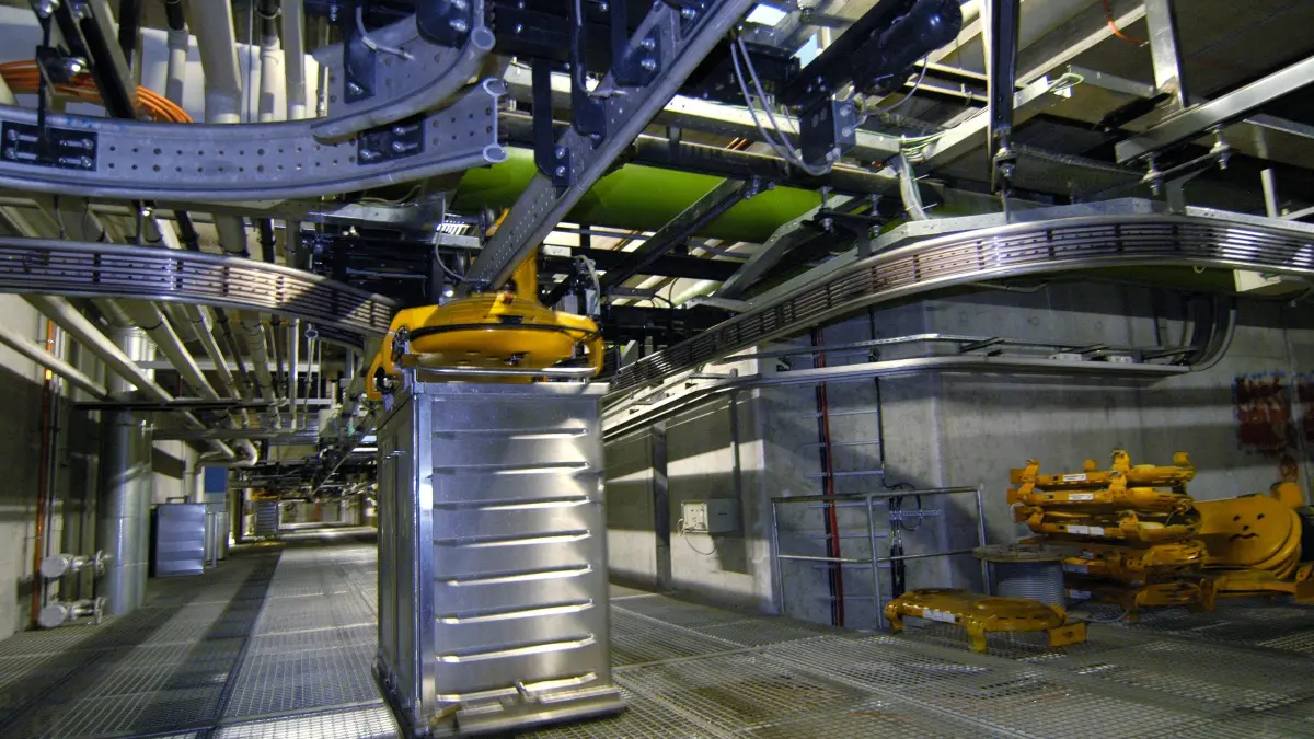 Tübingen Universitätsklinikum Warentransportanlage Technisches Betriebsamt TBA