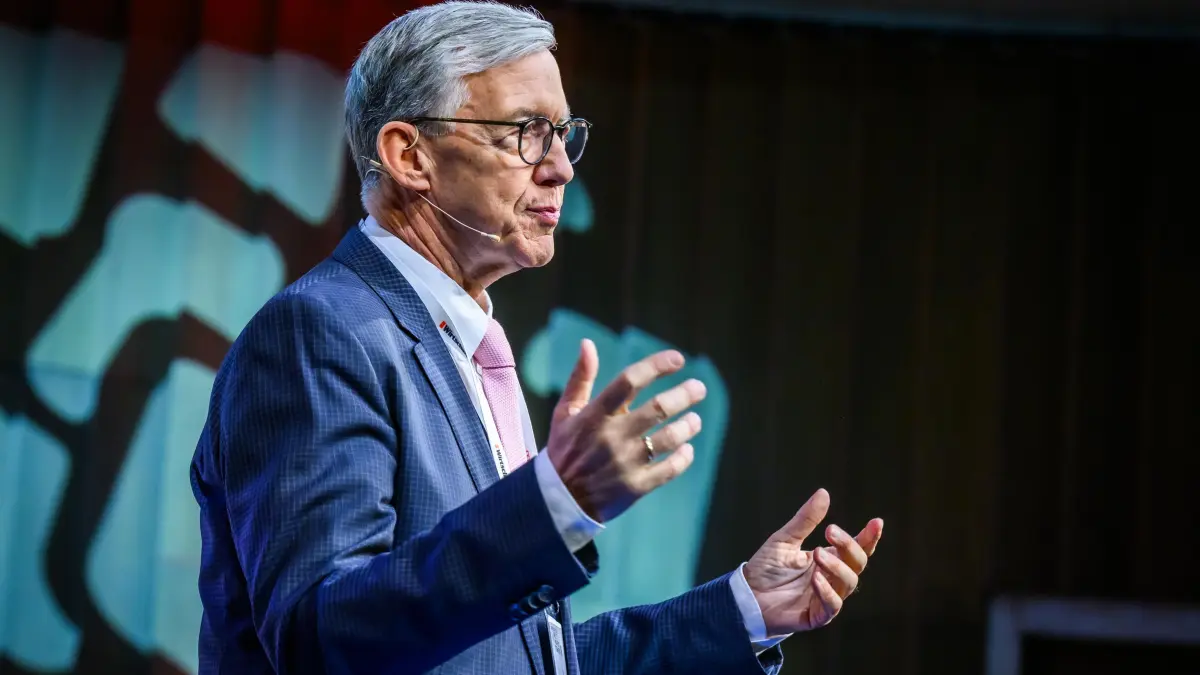 Kampfansage an den Pessimismus: Walter Döring, Gründer und Ehrenpräsident des Gipfeltreffens