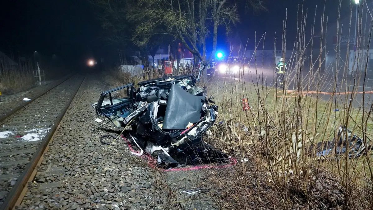 Nach Kollision mit Zug tödlich verletzt