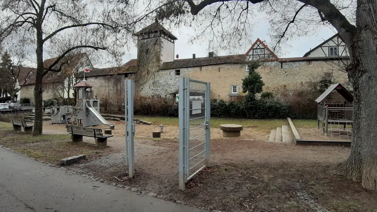Spielplatz im Stadtgraben Rottenburg