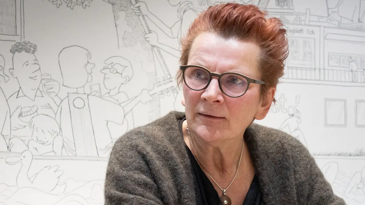 Micha Schöller Frauenrechtsaktivistin Tübingen Donnerstagsgast Tagblatt, Bild: Eike Freese
