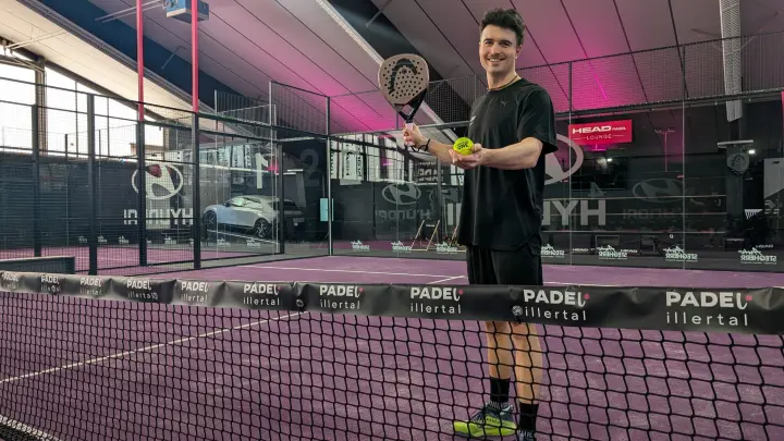 Allgäuer eröffnet erste Padel-Halle in der Region
