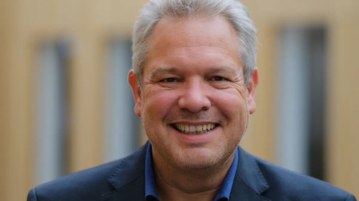 (ohne Überschrift): Baubürgermeister Cord Soehlke stellt sich im Sommer zum dritten Mal zur Wahl als Tübingens Baubürgermeister.