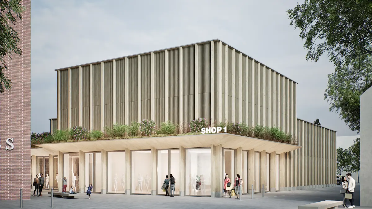 Outletcity Metzingen Mühlstraße Ehemalige Firma Ammer neue Shops