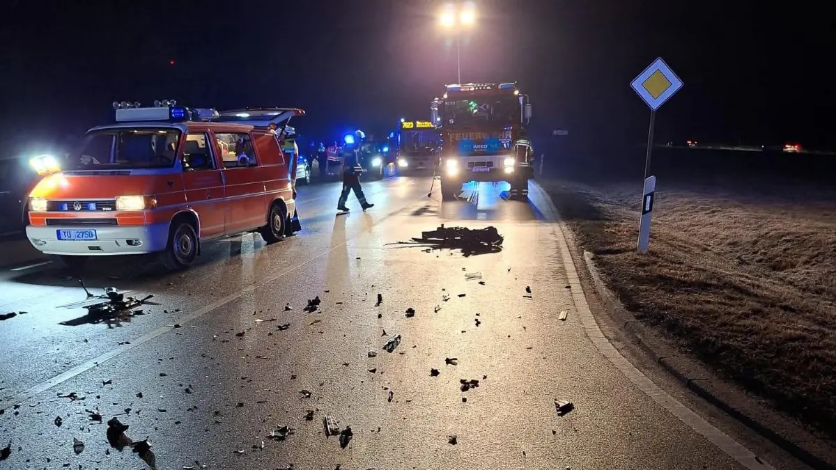 Unfall bei Dettingen Rottenburg