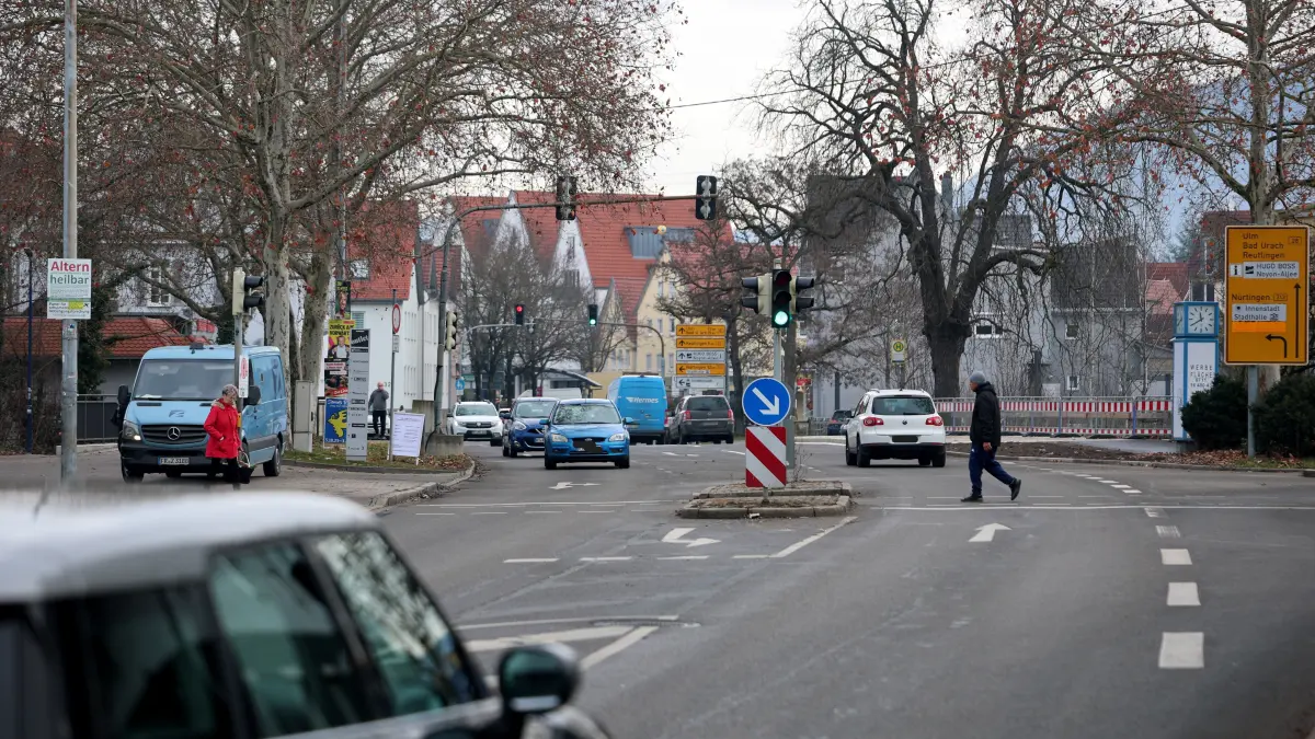 Stuttgarter Straße Ermsbrücke Adlergarten Metzingen Sanierungsgebiet Stadteingang West