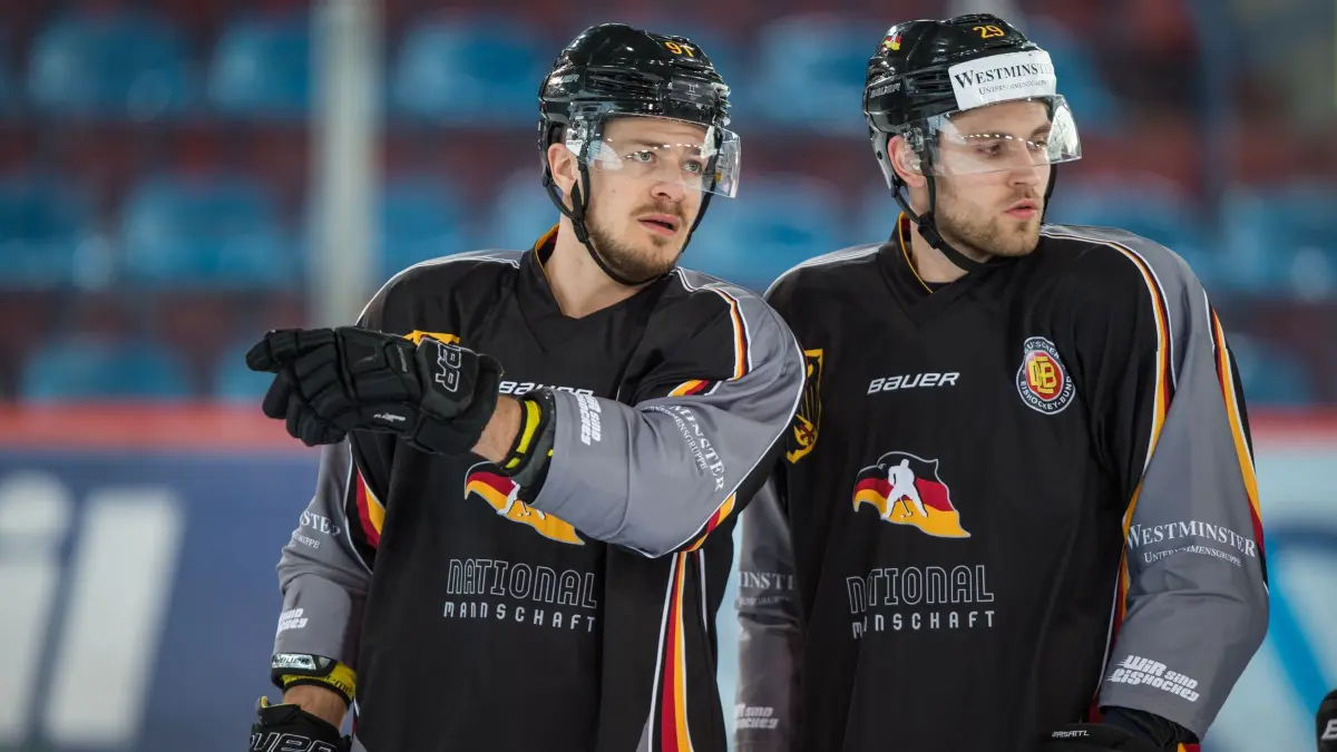 Moritz Müller und Leon Draisaitl