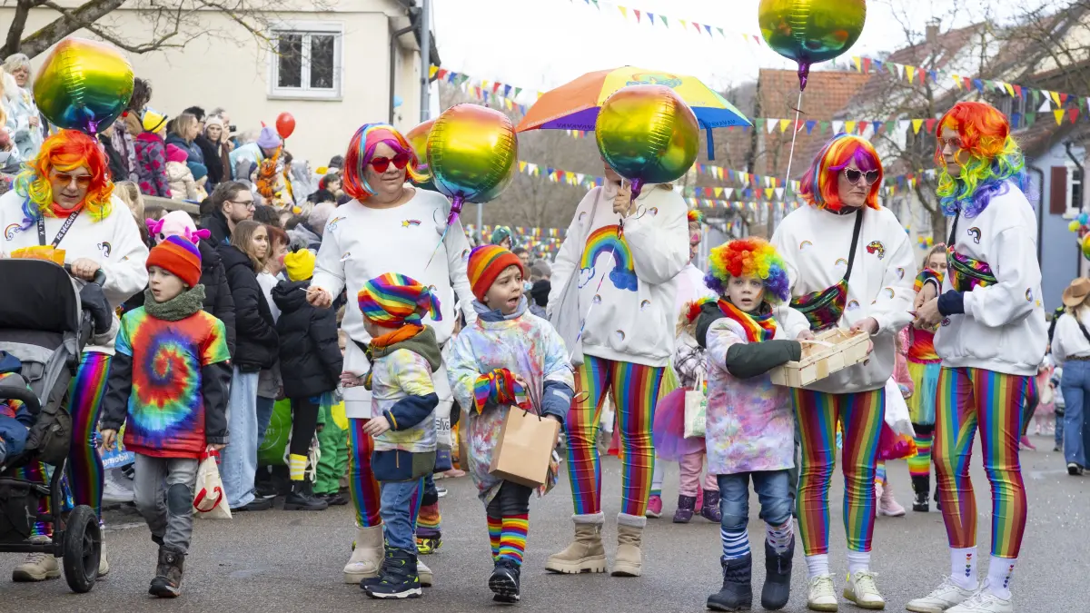 Deggingen - 21. Deggner Fasnetsumzug der Fasnetsgesellschaft Deggner Leirakiebl e.V.