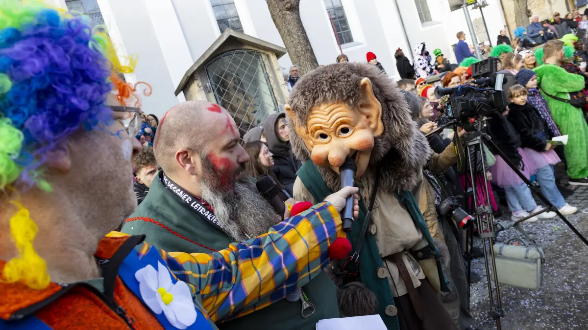 Deggingen - 21. Deggner Fasnetsumzug der Fasnetsgesellschaft Deggner Leirakiebl e.V.