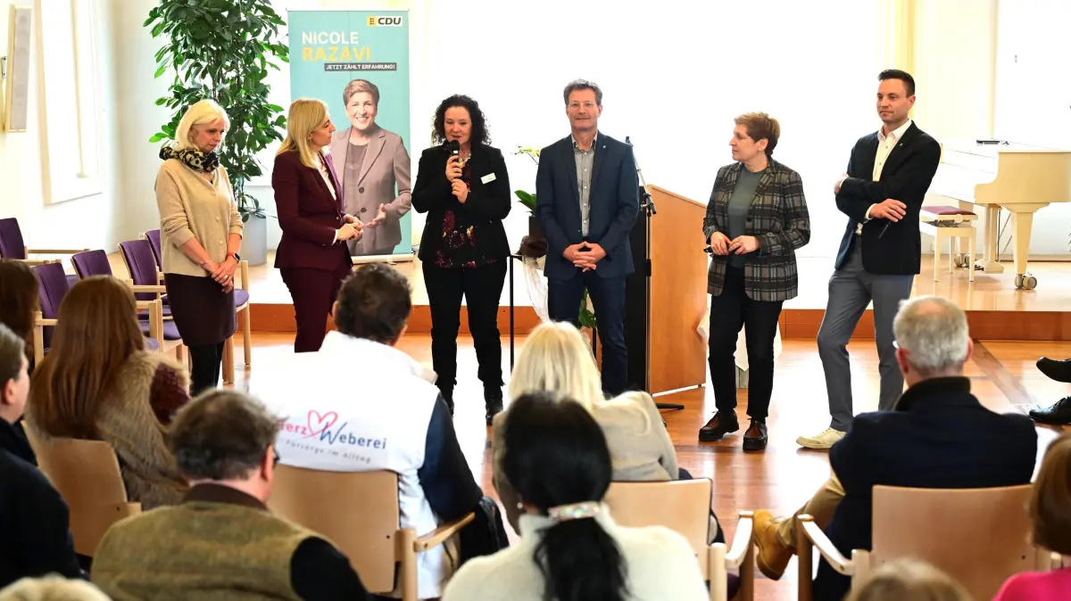 Bad Boll "Land. Pflege. Zukunft. Wie Pflege und Gesundheit im ländlichen Raum gelingt.“ mit Nina Warken MdB Bundesministerin für Gesundheit Bad Boll