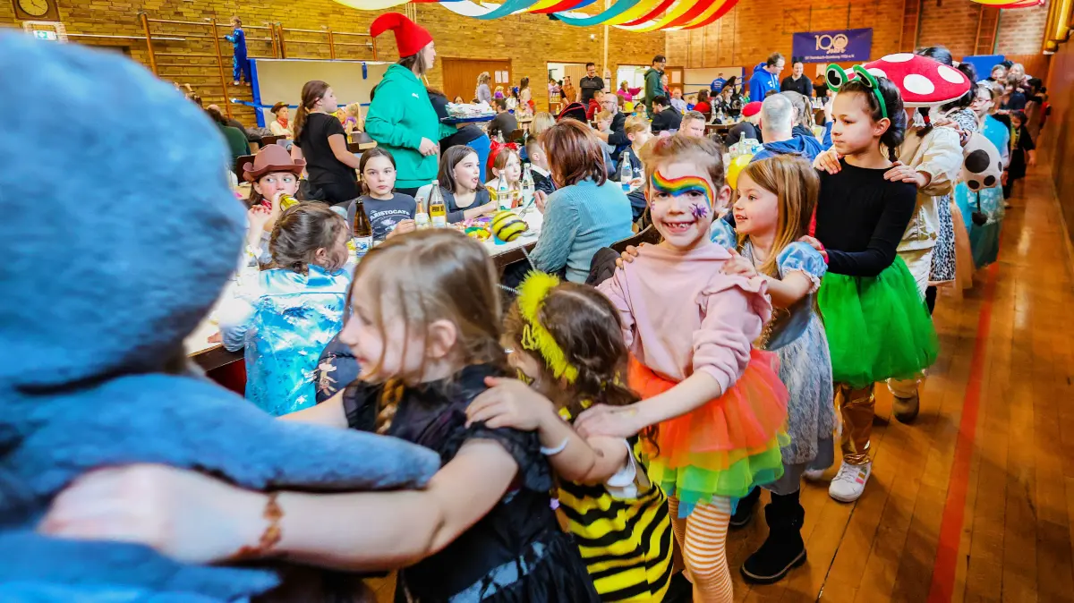 Kinderfasching SC Steinbach - Fasching - Max-Kade-Halle 2026 - Polonaise