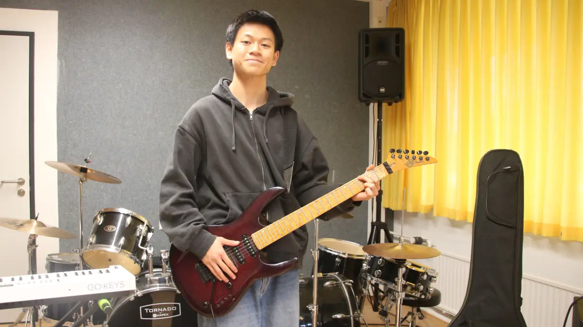 Kingstin Nguyen startet sein Austauschjahr in Crailsheim.