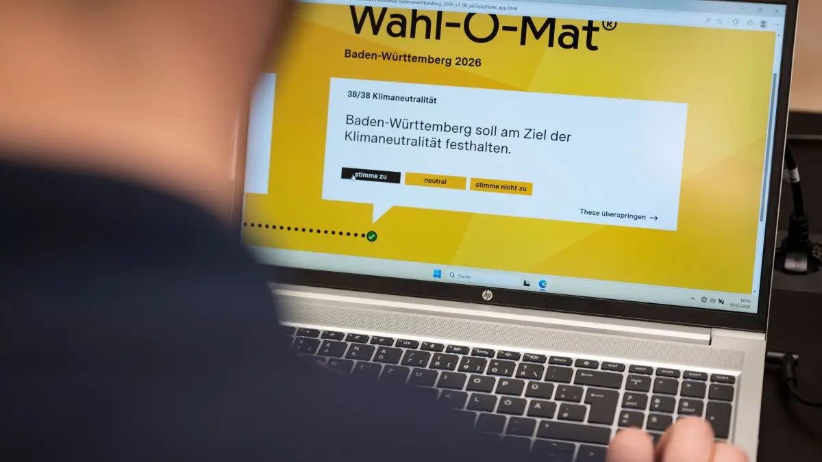 Vorstellung des Wahl-O-Mat zur Landtagswahl