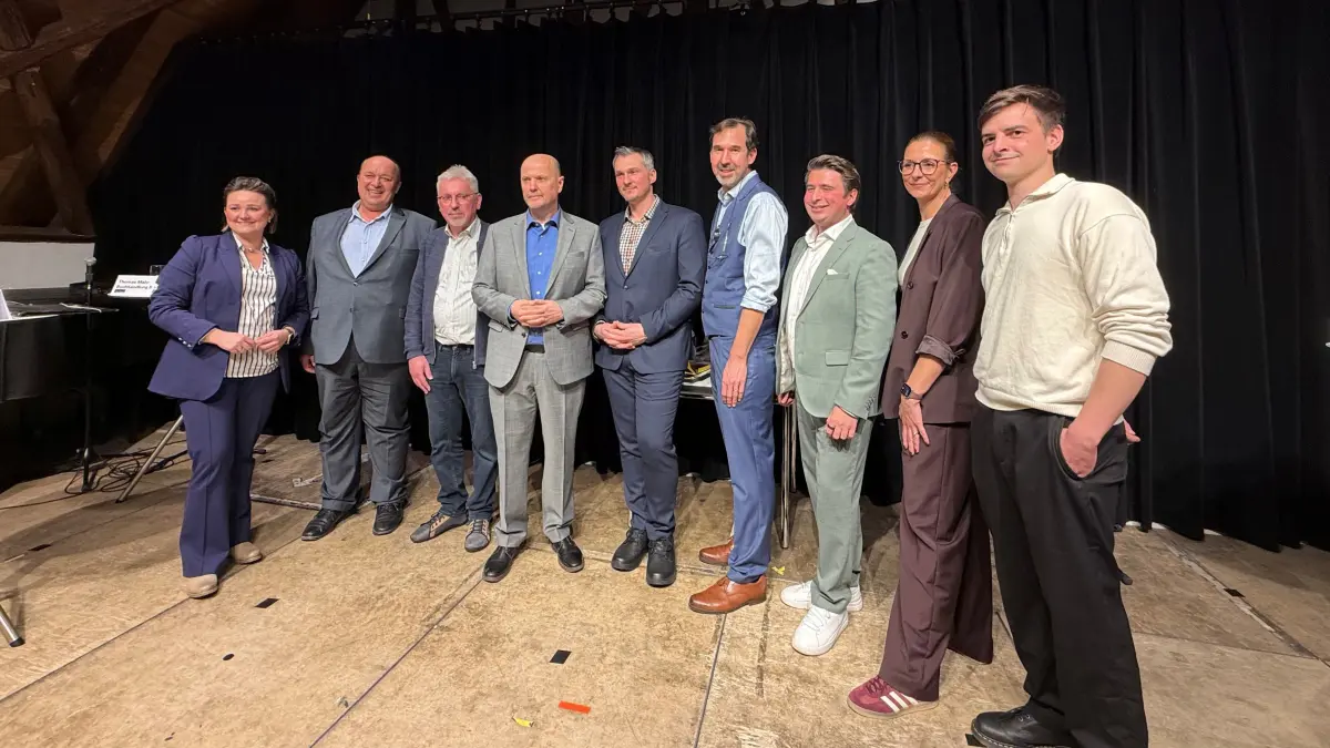 Podiumsdiskussion in Langenau, 9.2.25