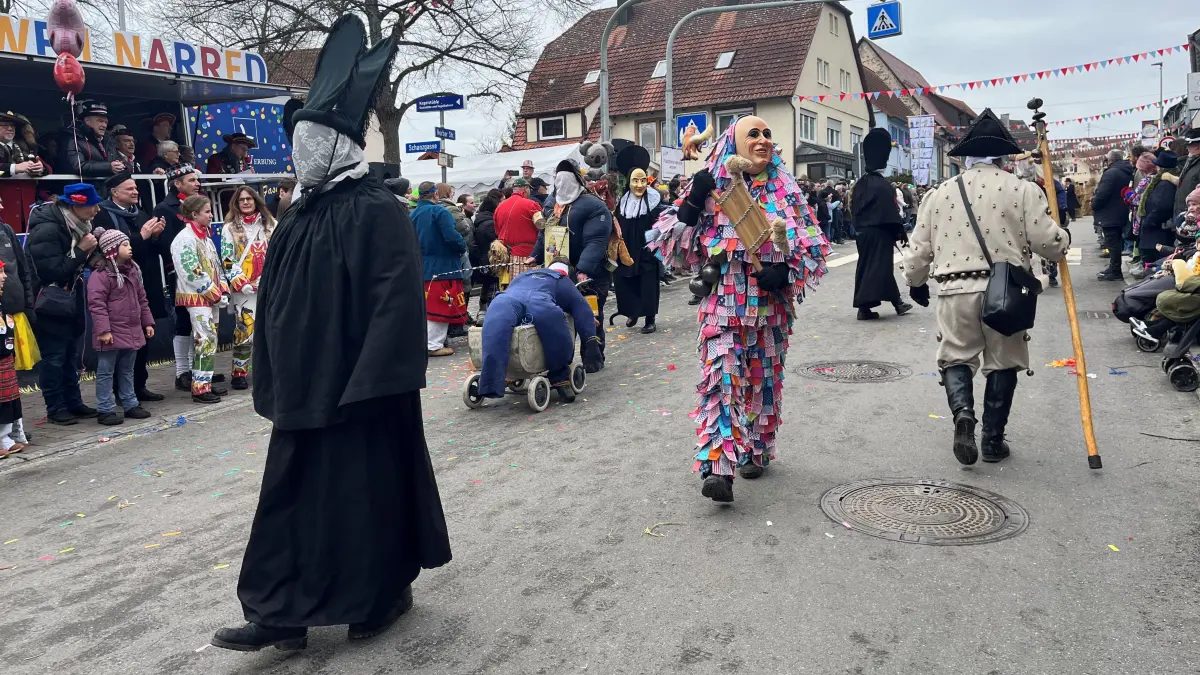 Alte Fasnet Empfingen Ringtreffen