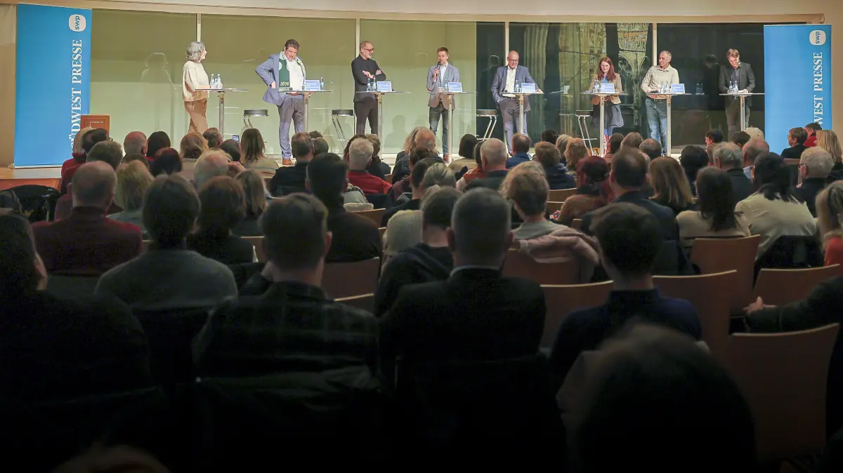Stadthaus: SWP forum SPEZIAL zur Landtagswahl in BaWü