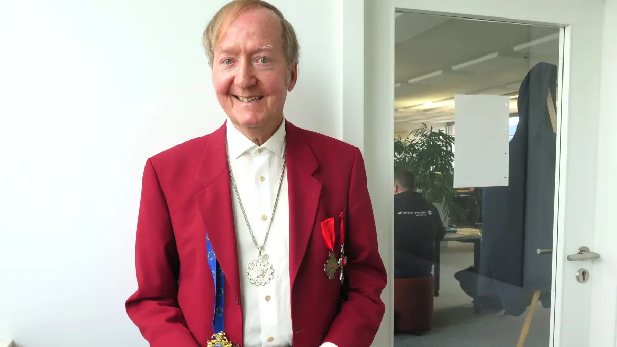 Steigt auch heuer wieder in die Bütt: der Frommerner Günther Meinhold