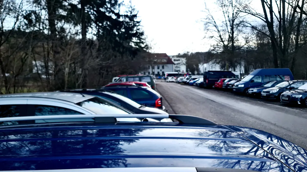 Parkplatz Reutlinger Wiesen Tübingen Französisches Viertel