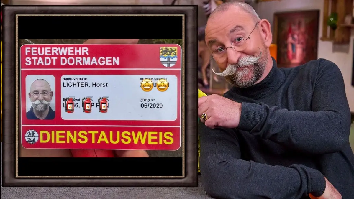 Horst Lichter ist jetzt Mitglied der Freiwilligen Feuerwehr.